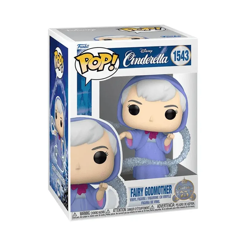 Funko Pop Disney Cenicienta 75º Aniversario Hada Madrina