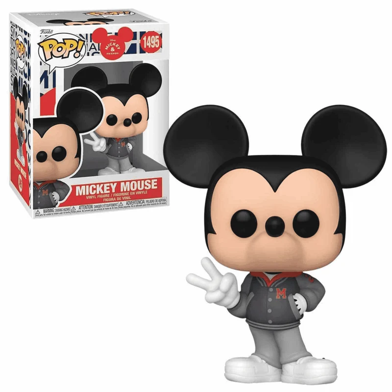 Funko Pop Disney: Mickey Mouse - Muñeco coleccionable 10 cm - Oficial Disney - Ideal para fans.