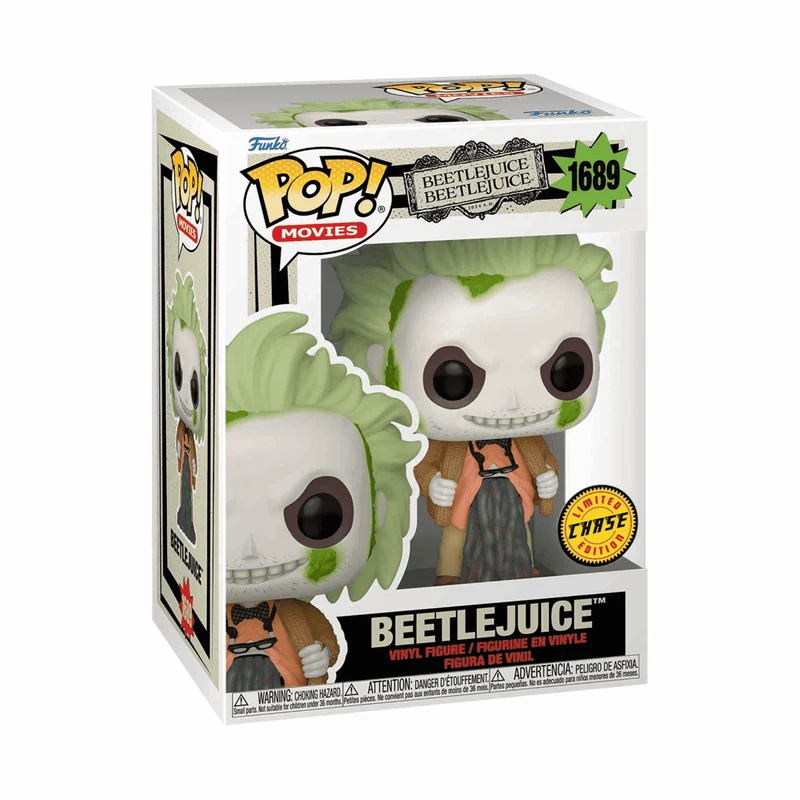 Funko POP! Movies: Beetlejuice - Beetlejuice con variante Chase