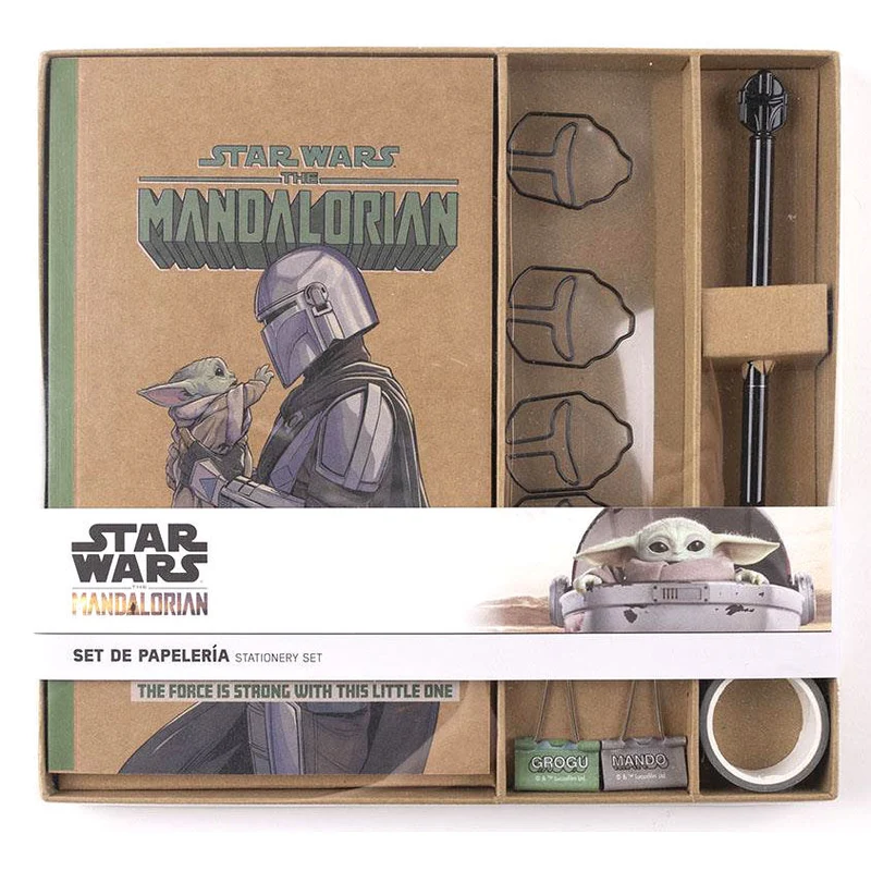 Set de Papelería Baby Yoda - Star Wars The Mandalorian