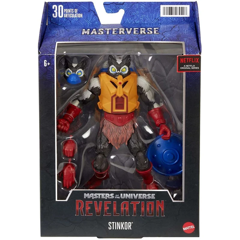 Figura Articulada Stinkor - Masters Of The Universe Revelation