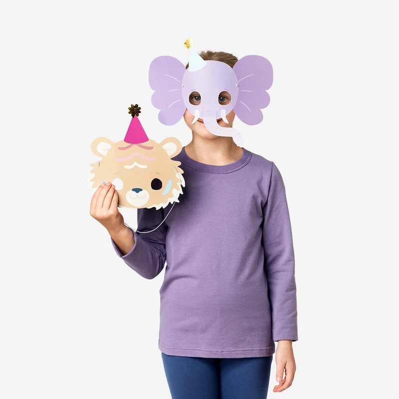 Paper masks. For kids
