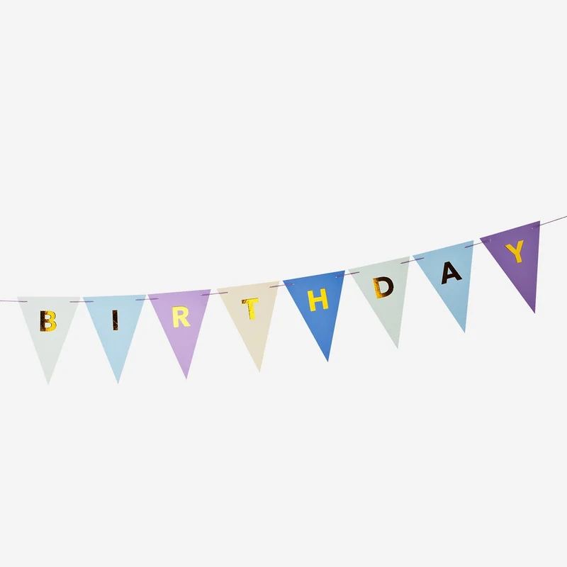 Birthday garland. 300 cm