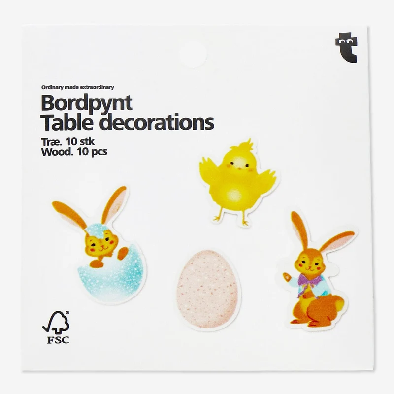 Table decorations. 10 pcs