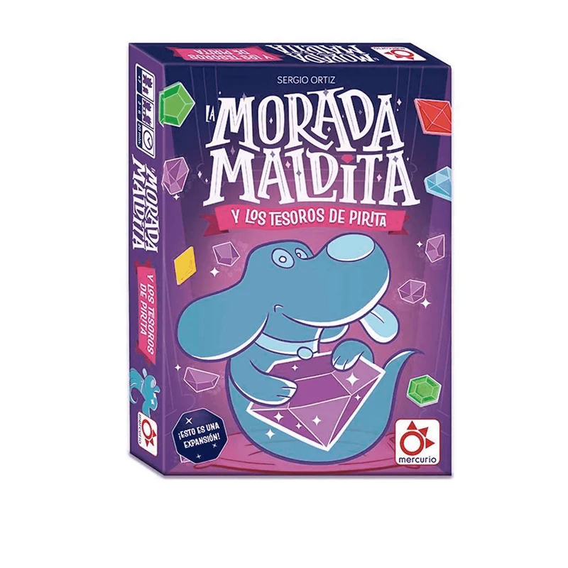 Juego de Mesa La Morada Maldita y Los Tesoros de Pirita Expansión
