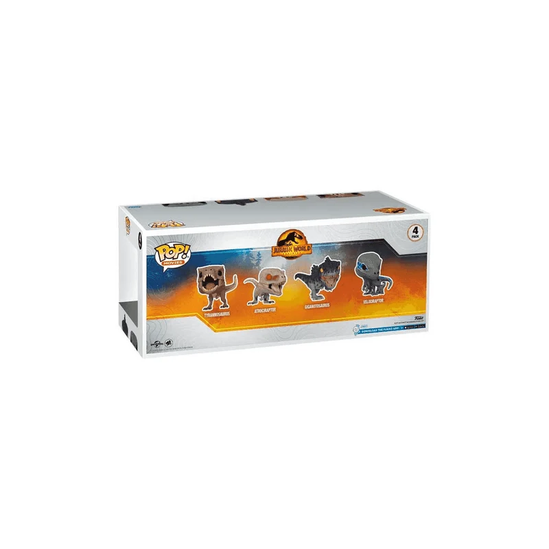Funko Pop Jurassic World 3 Pack 4
