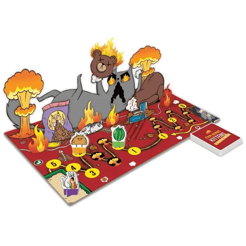 Exploding Kittens: El Juego de Tablero – Diversión Explosiva en 3D