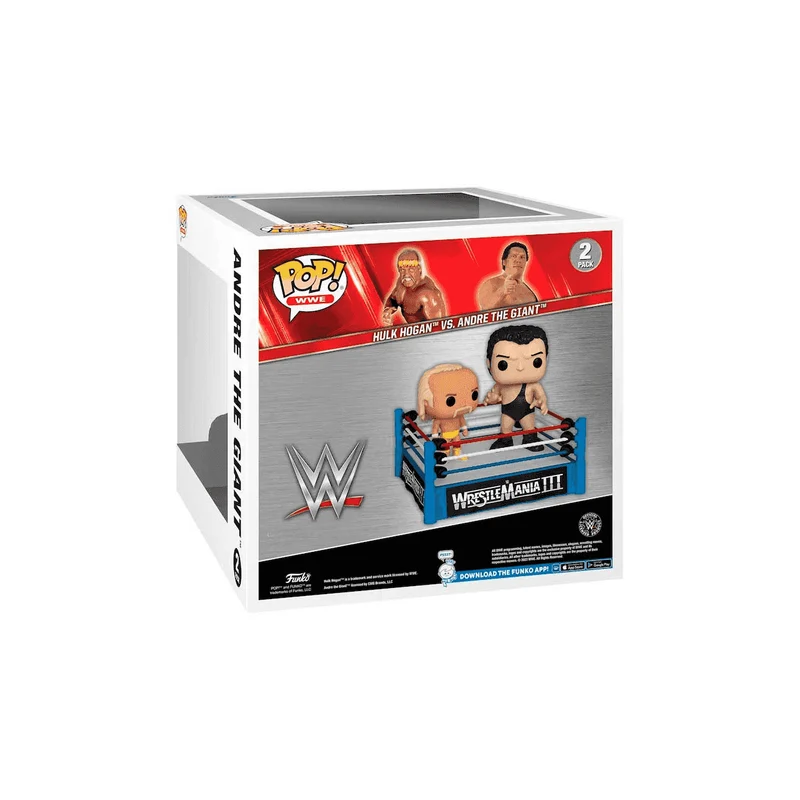 Funko POP WWE! Momento Hulk vs Andre el Gigante