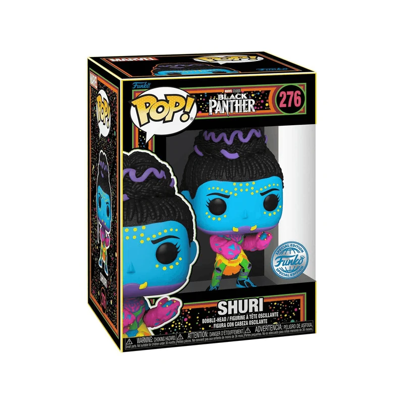 Funko POP Marvel Blacklight Shuri