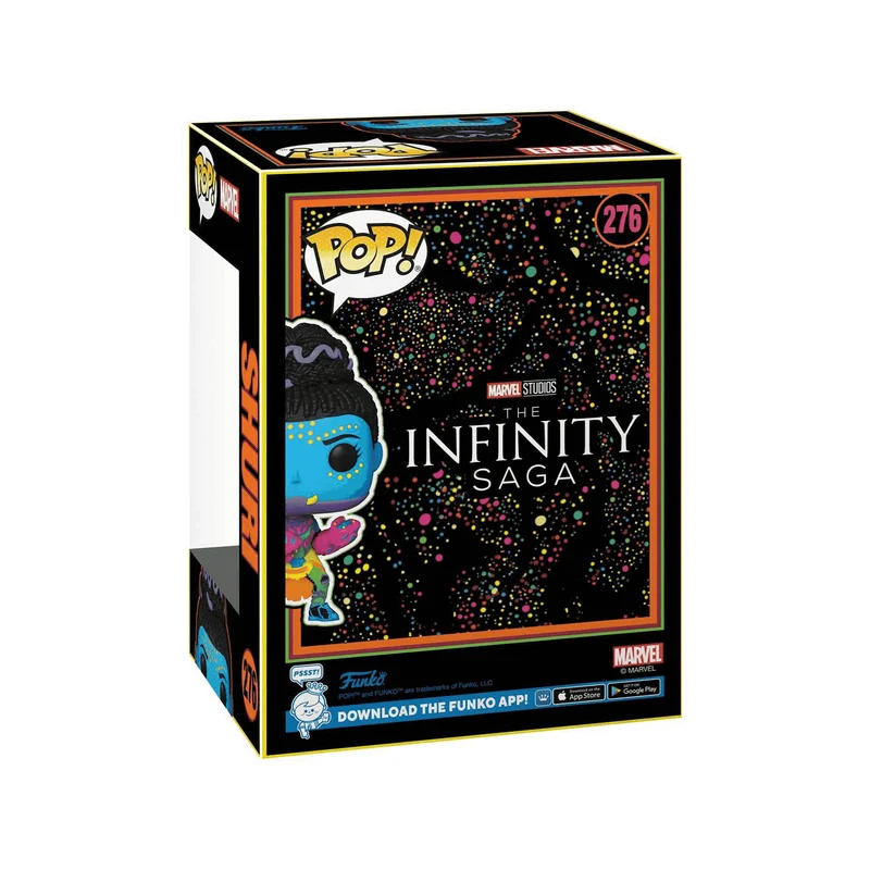 Funko POP Marvel Blacklight Shuri