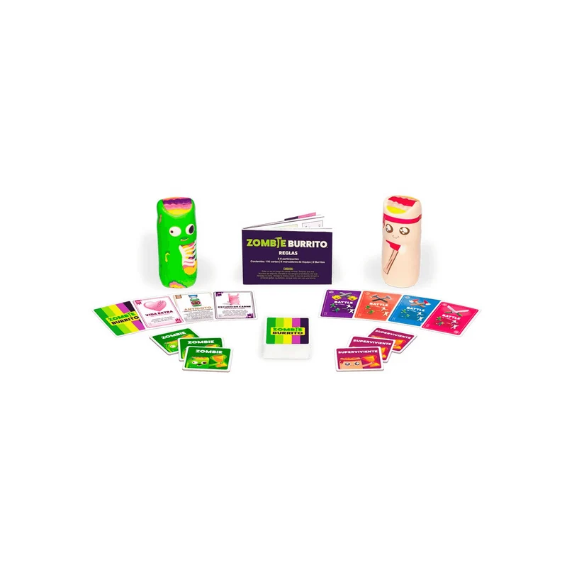 Juego de Cartas Zombie Burrito