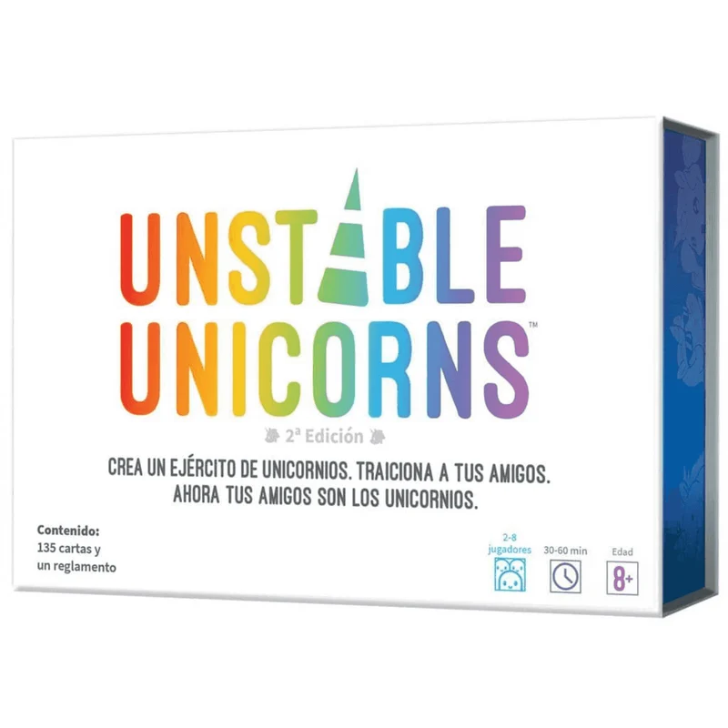 Juego de Cartas Estratégico Unicornios Inestables