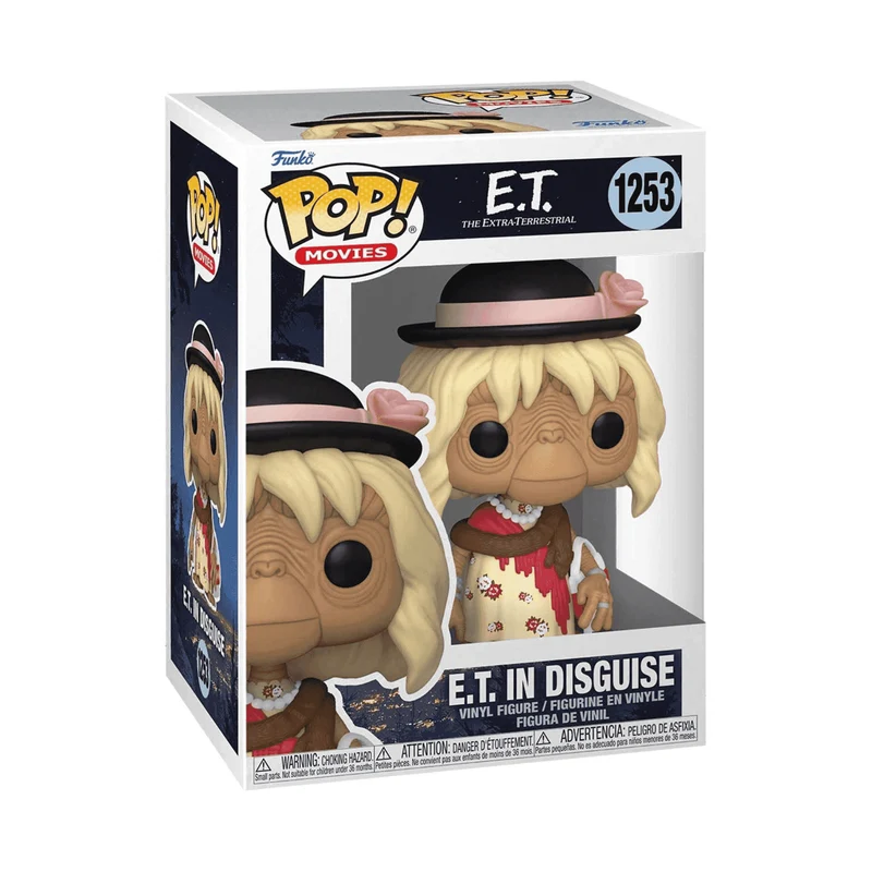 Funko POP Movies E.T Figura E.T. Disfrazado 40 Aniversario