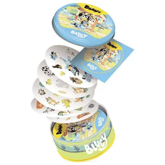 Dobble Bluey (Eco Sleeve) – Juego de Observación y Velocidad
