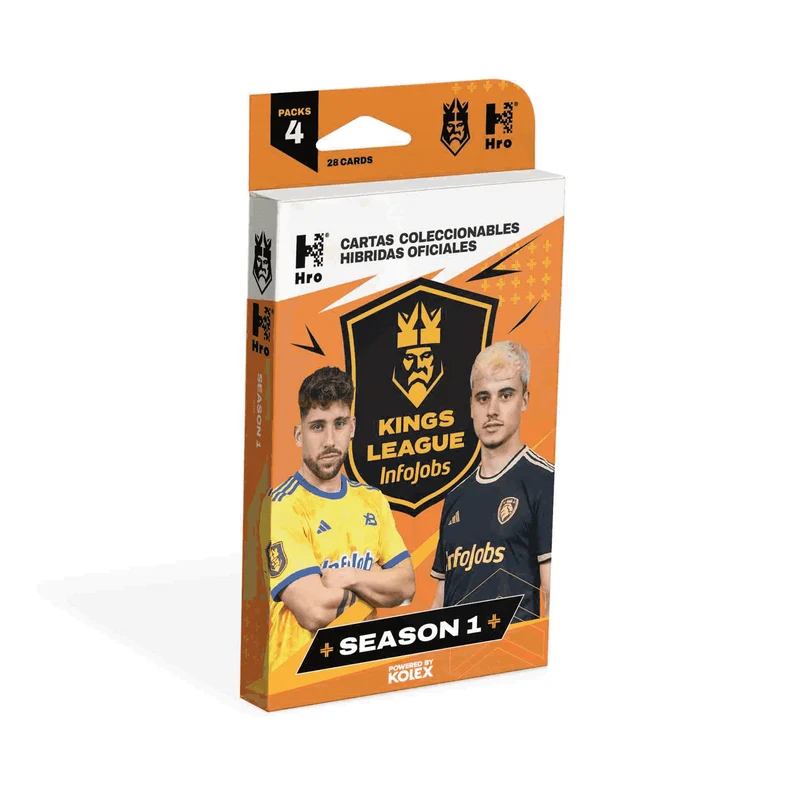 Kings League Pack 4 Sobres de Cartas
