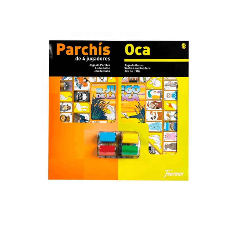 Tablero parchís y oca 40x40
