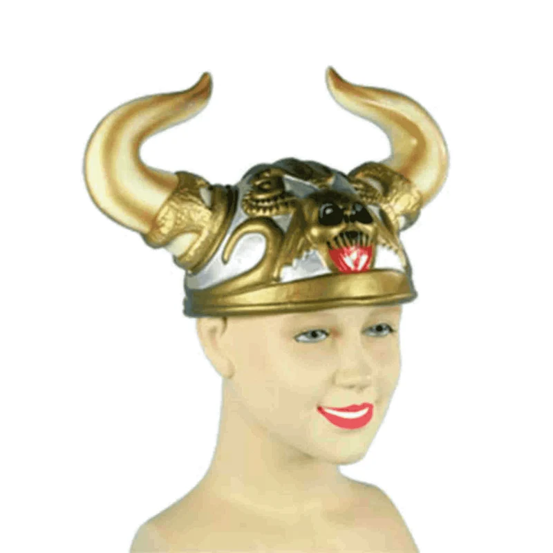 Sombrero Casco Vikingo Cuernos