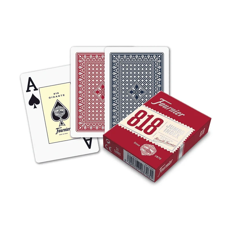 Juego Póker Inglés 55 Cartas