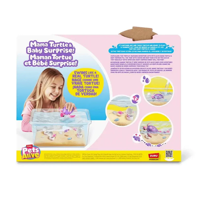 Mamá Tortuga Surprise Pets Alive