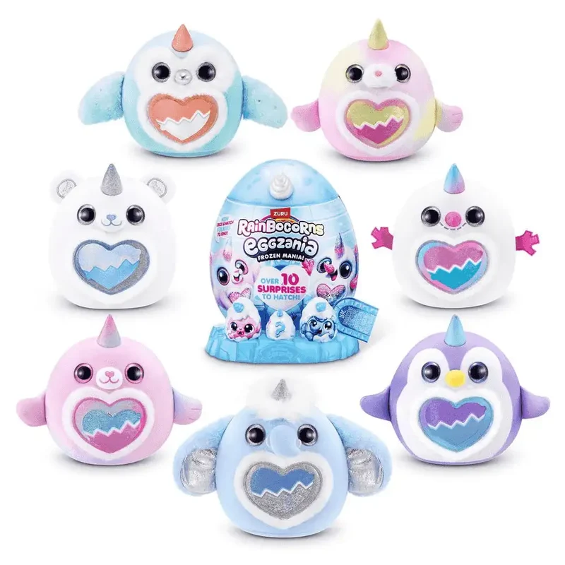 Huevo Sorpresa Rainbocorns Eggzania Frozen Mania – 10+ sorpresas