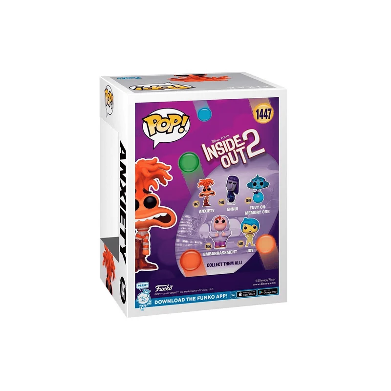 Figura POP Ansiedad Inside Out 2 1447