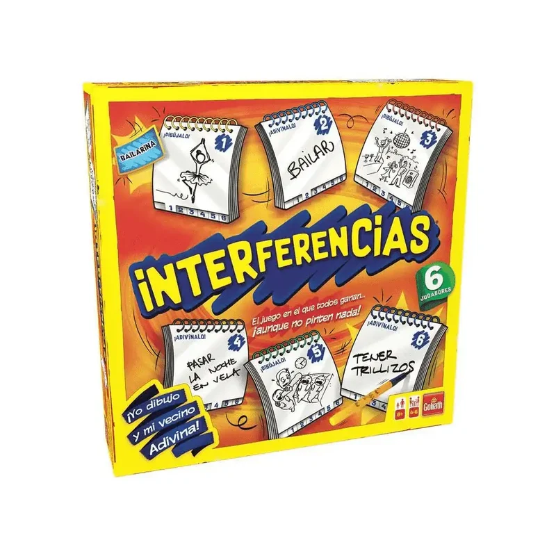 Interferencias – Juego de mesa de dibujos y adivinanzas