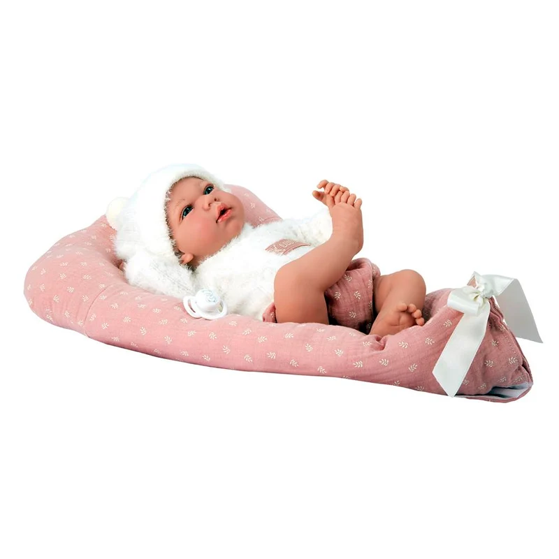 Muñeco Elegance Andie Rosa con Cojín 40 cm