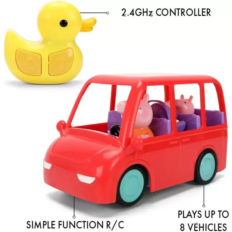 Coche RC Peppa Pig – Coche familiar teledirigido