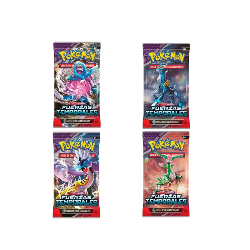 Sobres Pokemon Escarlata Y Purpura Fuerzas Temporales