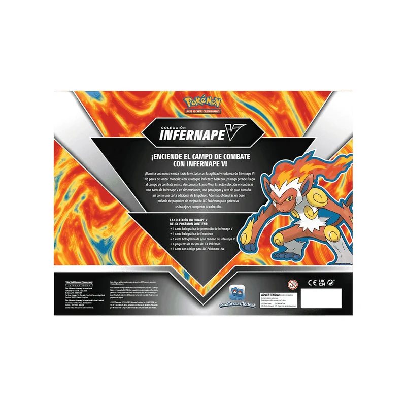 Pokémon August V Box Colección Infernape
