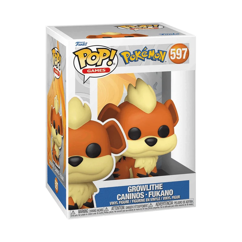 Funko Pop Pokemon Growlithe