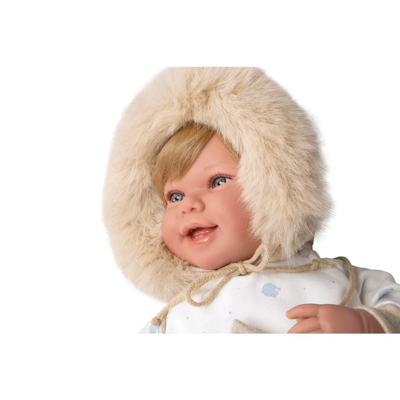 Muñeca Bebé Elegance Zoe Beige de 45 cm- Muñecas Arias