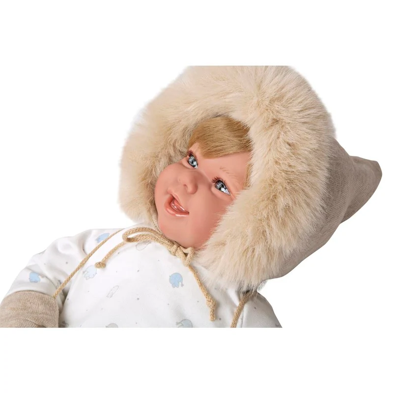 Muñeca Bebé Elegance Zoe Beige de 45 cm- Muñecas Arias
