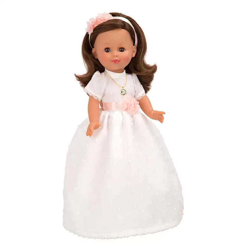 Muñeca de Comunión Elegance con pelo Moreno 42 cm de Arias