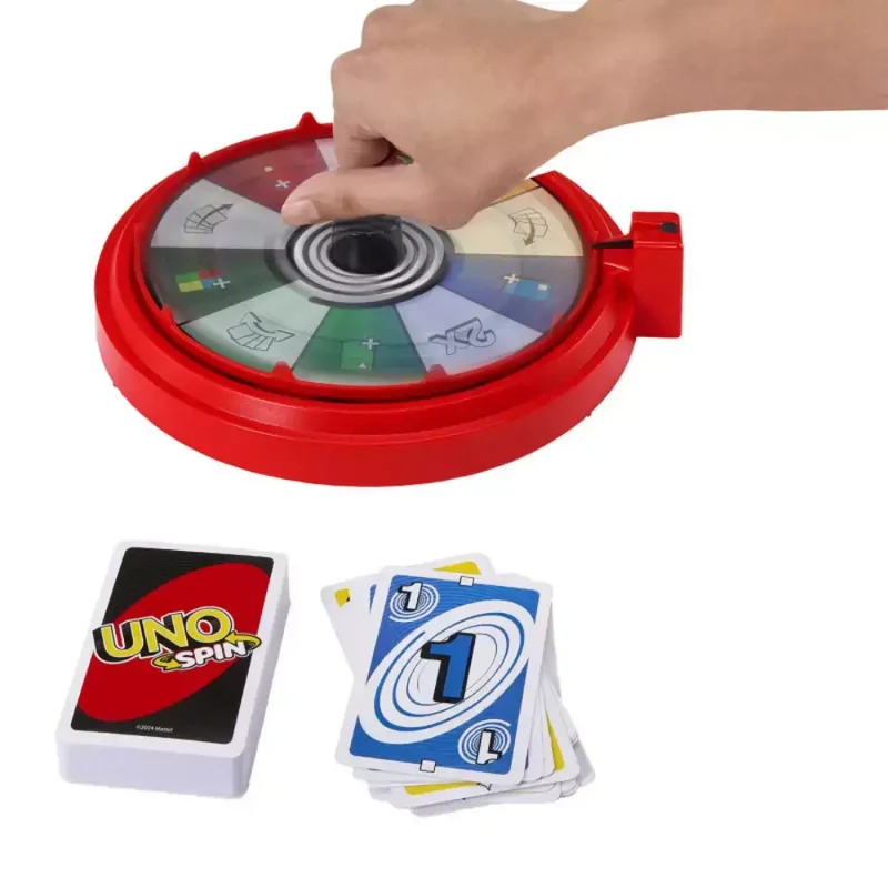 UNO Spin – Juego de cartas con ruleta y nuevas acciones para girar la partida