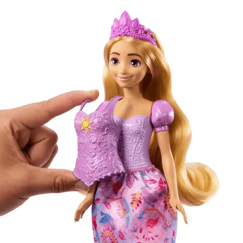 Disney Princesas Historias de Rapunzel 2 en 1 Muñeca de Moda - Juguete de Disney Princess