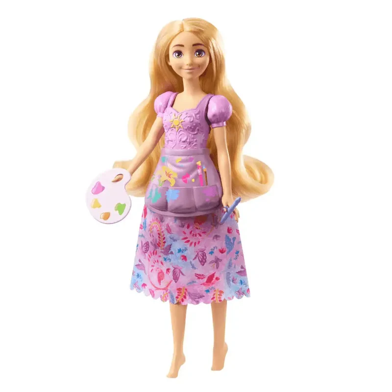 Disney Princesas Historias de Rapunzel 2 en 1 Muñeca de Moda - Juguete de Disney Princess