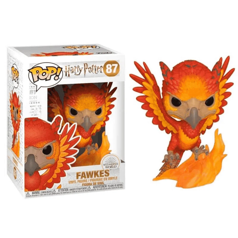 Funko Pop Fawkes Harry Potter: Figura vinilo colección 9cm