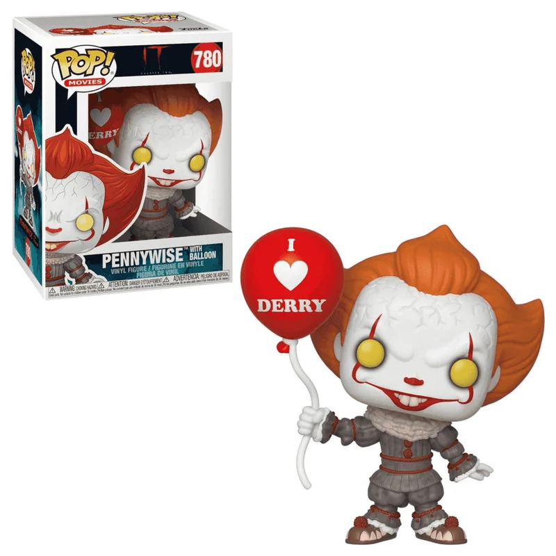 POP Movies IT Chapter 2 Figura Pennywise con globo