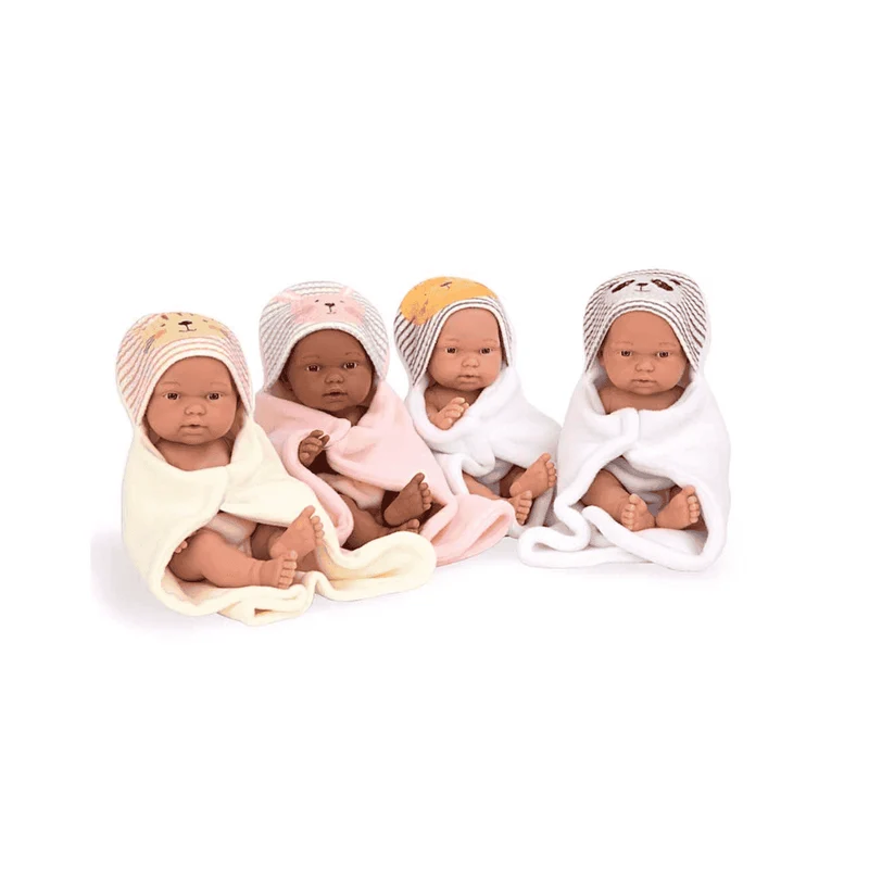 Muñecos Pillines 26 cm con mantita de Arias
