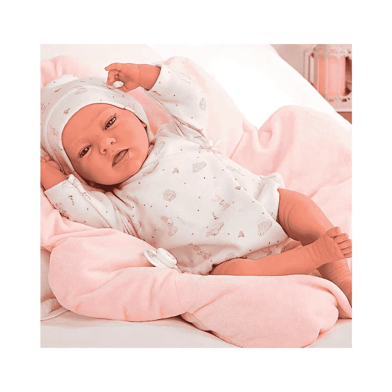 Muñeca Elegance Dafne 40 cm con saco de Nube y peso