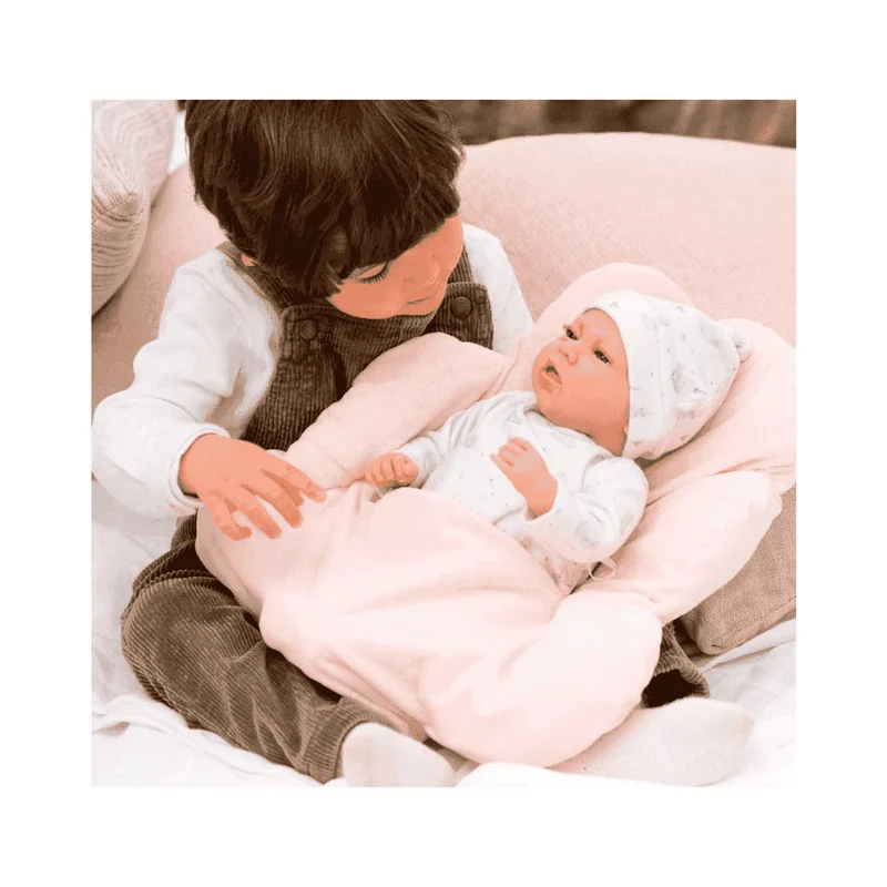 Muñeca Elegance Dafne 40 cm con saco de Nube y peso