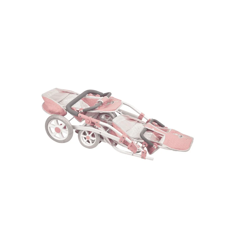 Carrito Gemelar Universe Plegable para Muñecas