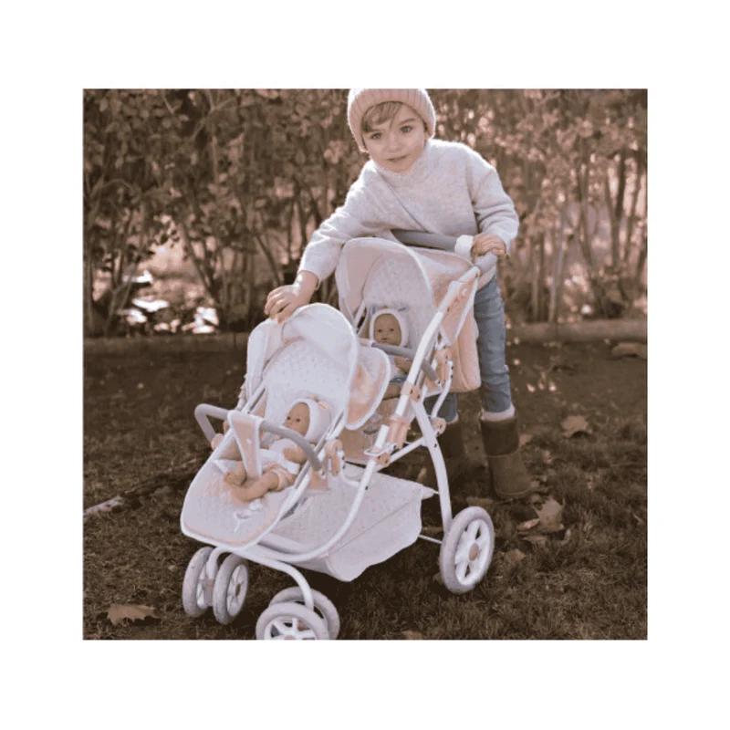 Carrito Gemelar Universe Plegable para Muñecas
