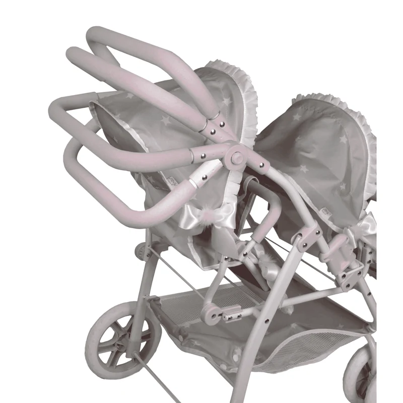 Coche gemelar Emma con bolso