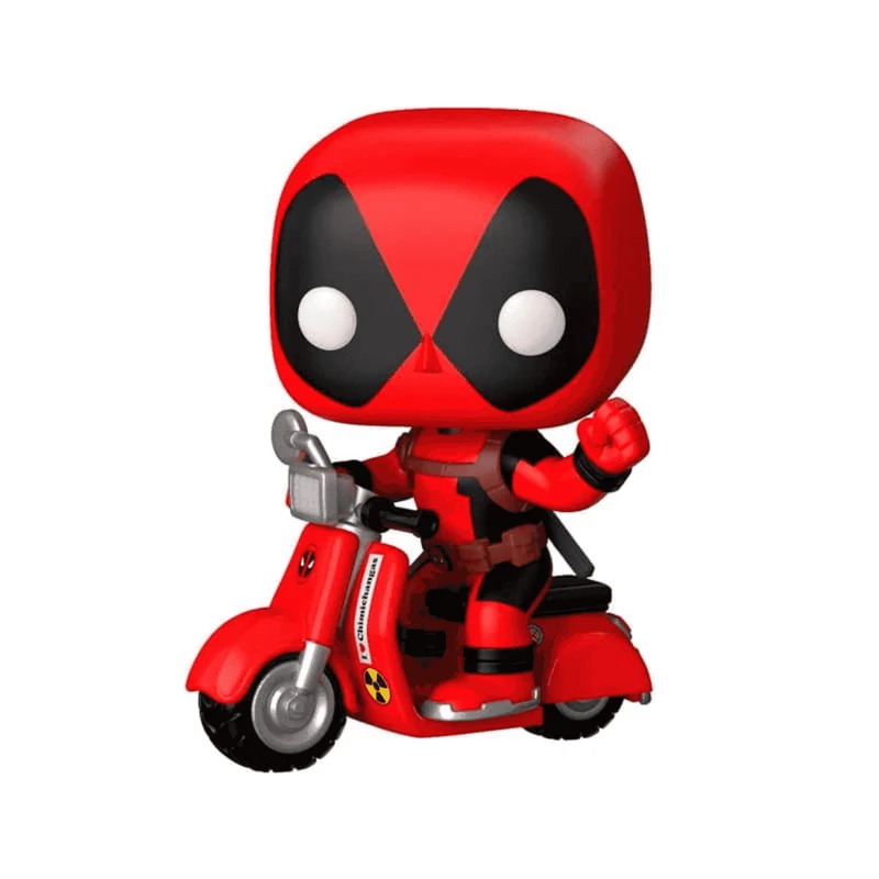 Funko POP Figura Deadpool en Scooter