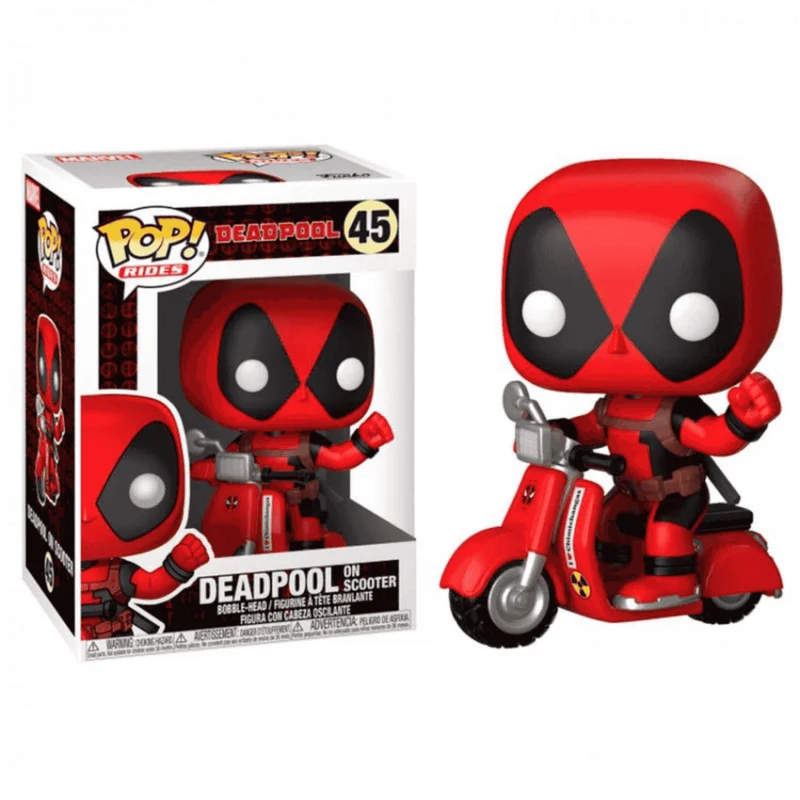 Funko POP Figura Deadpool en Scooter