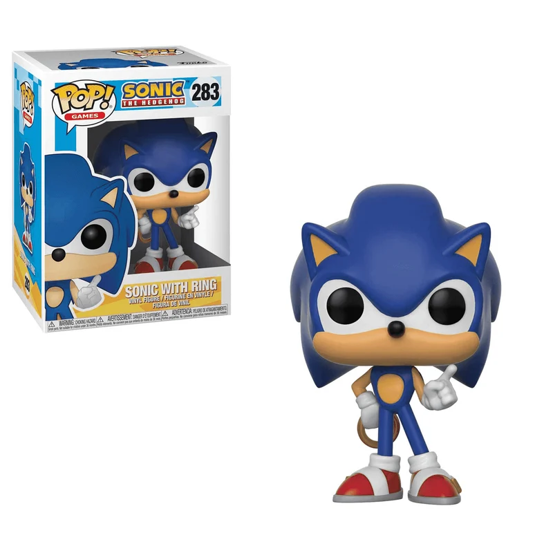 Funko Pop! Sonic con anillo: Edición limitada para coleccionistas.