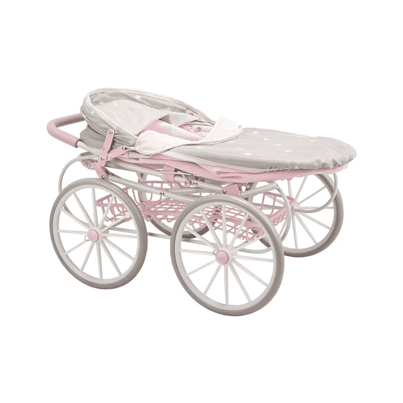 Muñecas Arias Coche con Capota Plegable Emma con Bolso
