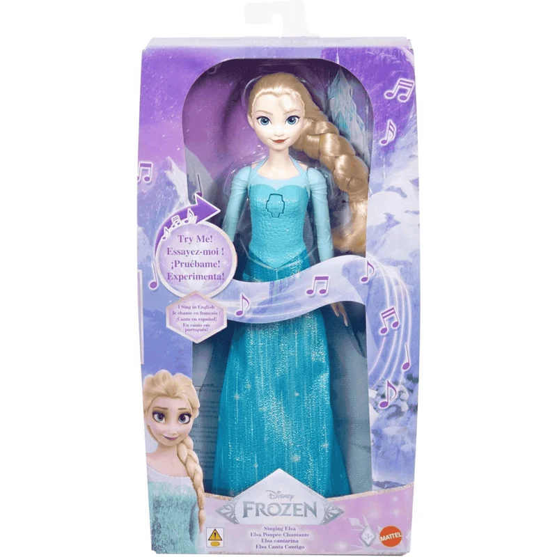 Muñeca Musical Elsa de Disney Frozen CantaLet It Go
